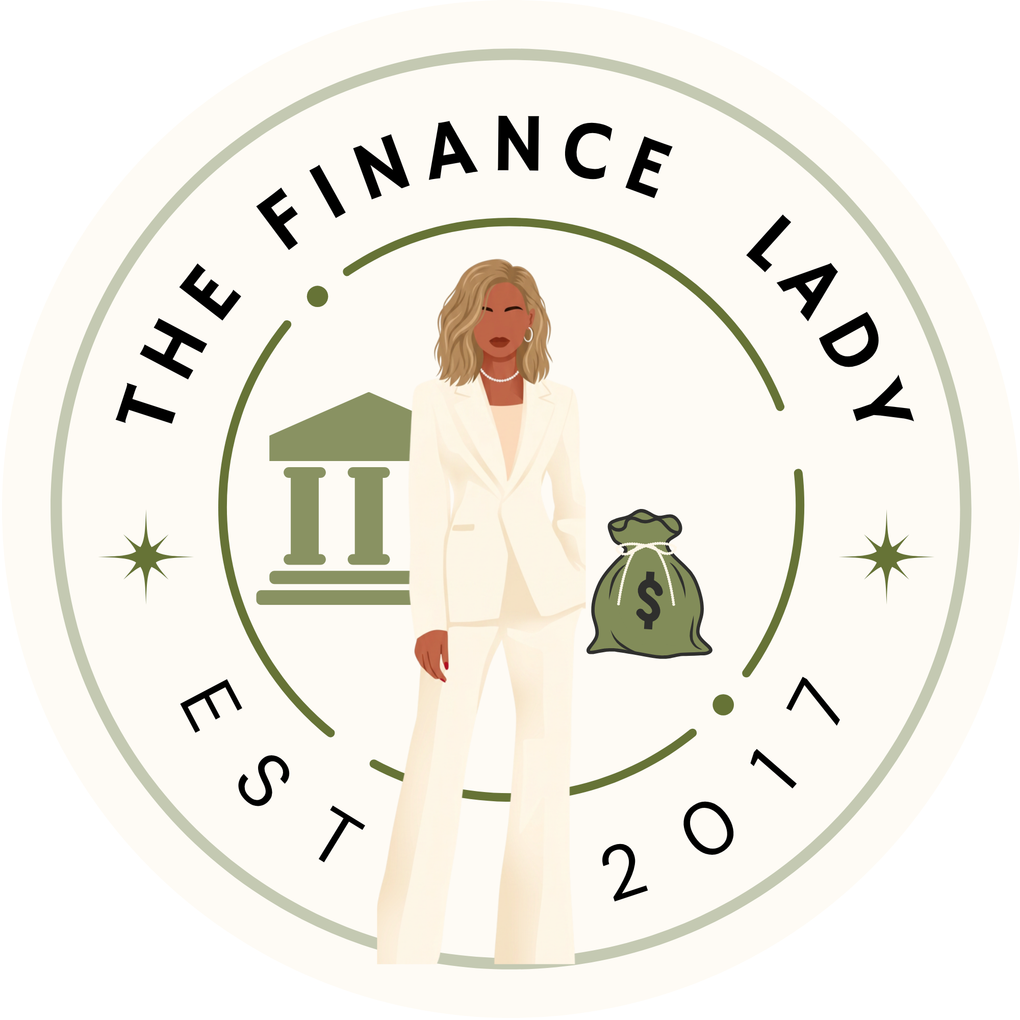 The Finance Lady logo